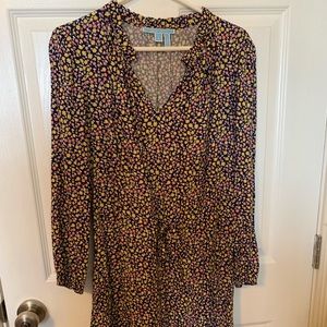 Draper James floral print long sleeved dress